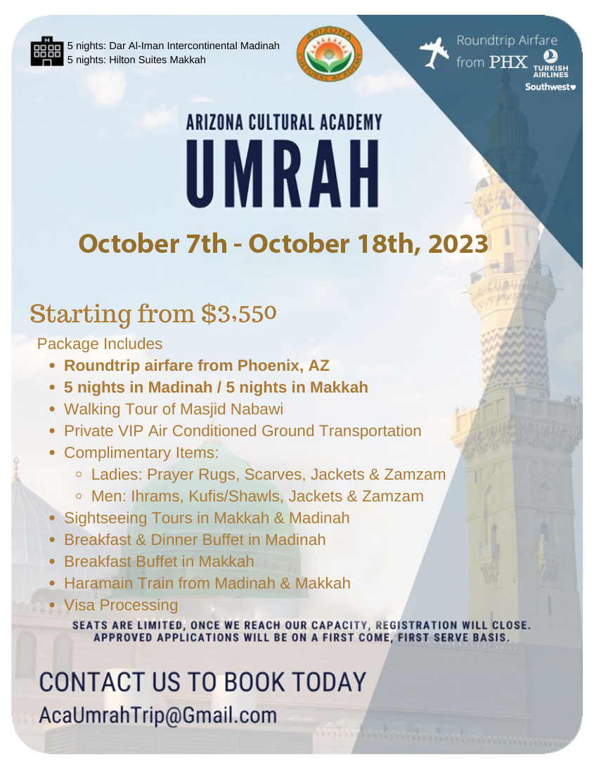 Info 2024 ACA Umrah Trip
